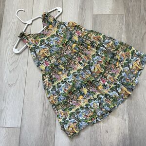Reyn Spooner Dress animals midi girls Green Blue (size 4T) hawaiian travel beach